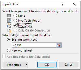 Import data - click to enlarge image