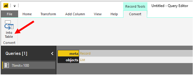 Convert into table - click to enlarge image