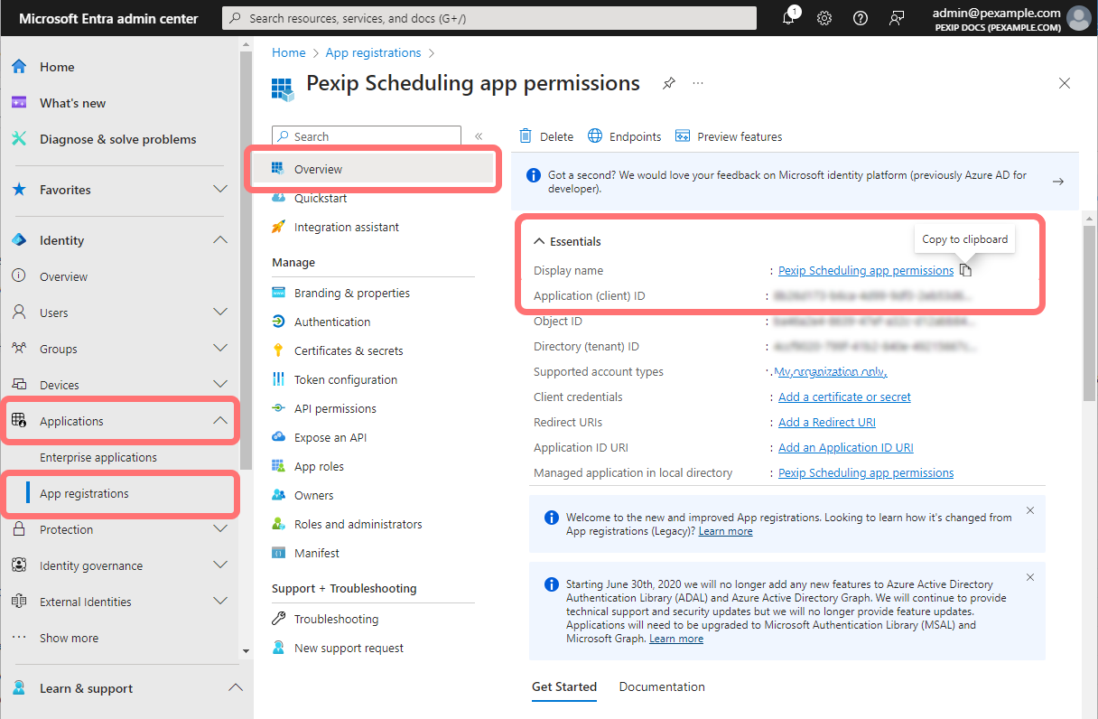 App display name - select the image to enlarge it